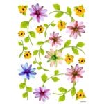 JAGS A4 Sospeso Sheet - Floral Design 15