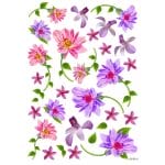 JAGS A4 Sospeso Sheet - Floral Design 1