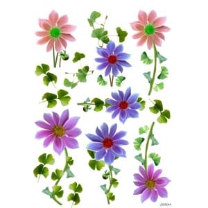 JAGS A4 Sospeso Sheet - Floral Design 4