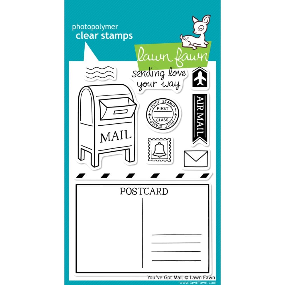 Lawn Fawn Clear Stamp - You've Got Mail