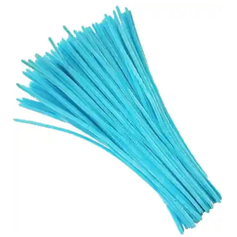 Blue Pipe Cleaner for Flowermaking and Bouquet (100 pcs) pipe cleaner blue 100pcs FS MTNBL Blue Pipe Cleaner for Flowermaking and Bouquet (100 pcs)