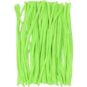 Green Pipe Cleaner for Flowermaking and Bouquet (100 pcs)