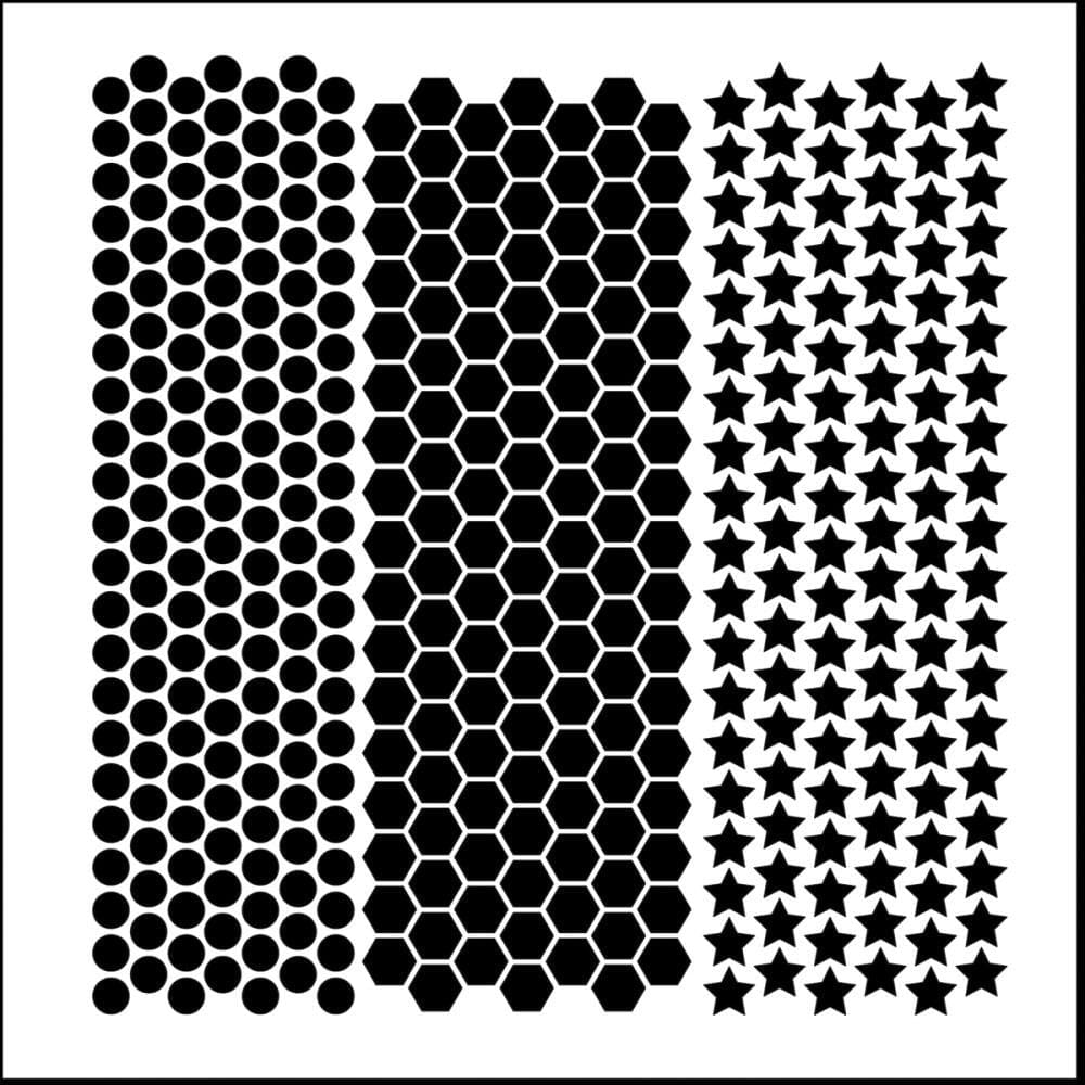 The Crafters Workshop 6"x6" Stencil - Punchinella