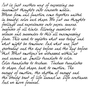 The Crafters Workshop 6"x6" Stencil - Art Is