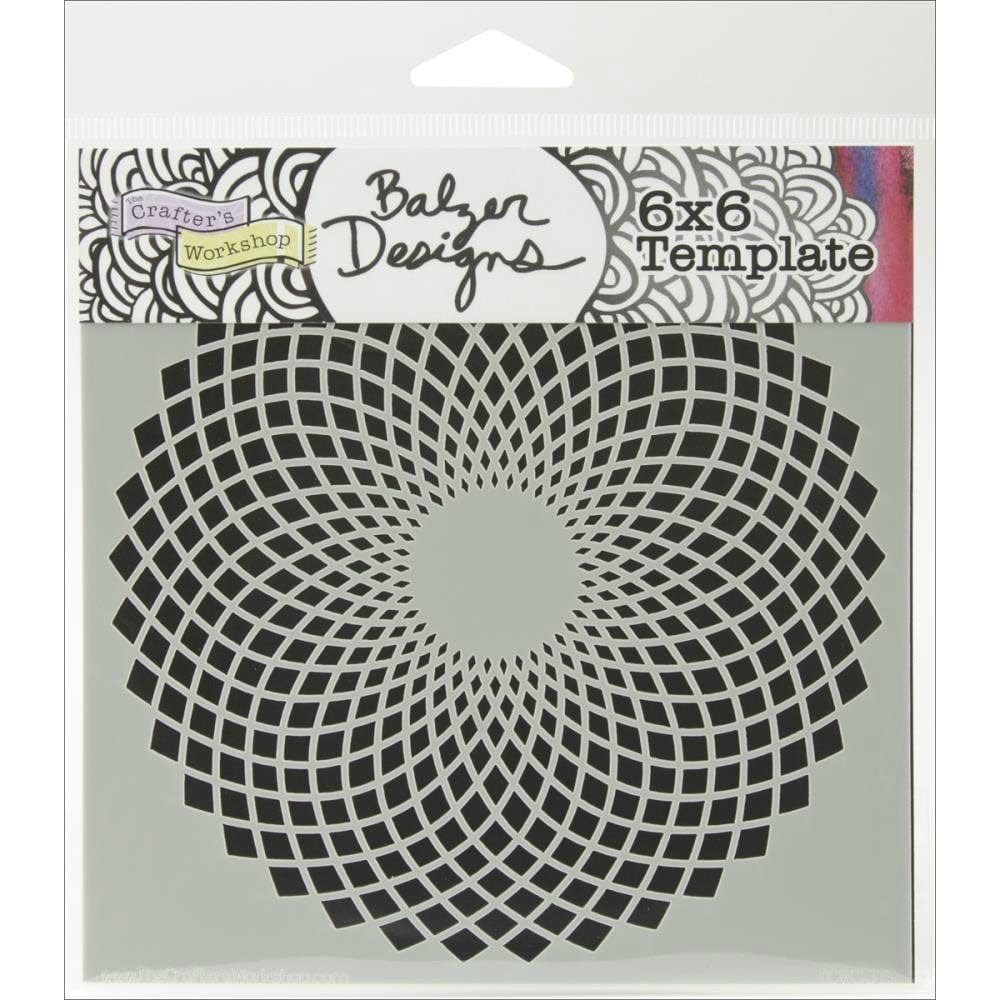 The Crafters Workshop 6"x6" Stencil - Solace The Crafters Workshop 6"x6" Stencil - Solace