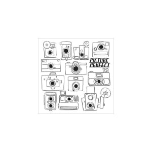 The Crafters Workshop 6"x6" Stencil - Picture Perfect