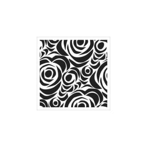 The Crafters Workshop 6"x6" Stencil - Echoes