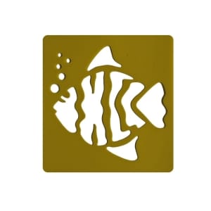 Washable Templates or Stencils for Kids (Set of 6 pcs) - Everyday