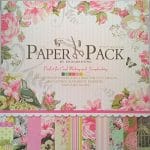 12x12 EnoGreeting Scrapbook paper pack - Happy Birthday  (Set of 24 sheets and 3 die cut sheets)