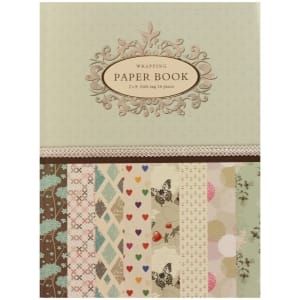 One One Factory - Wrapping Paper Book - Serene Blossoms (A4 paper - set of 16 sheets)