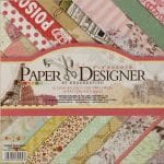 8x8 EnoGreeting Scrapbook paper pack - Reminiscence (Set of 40 sheets)