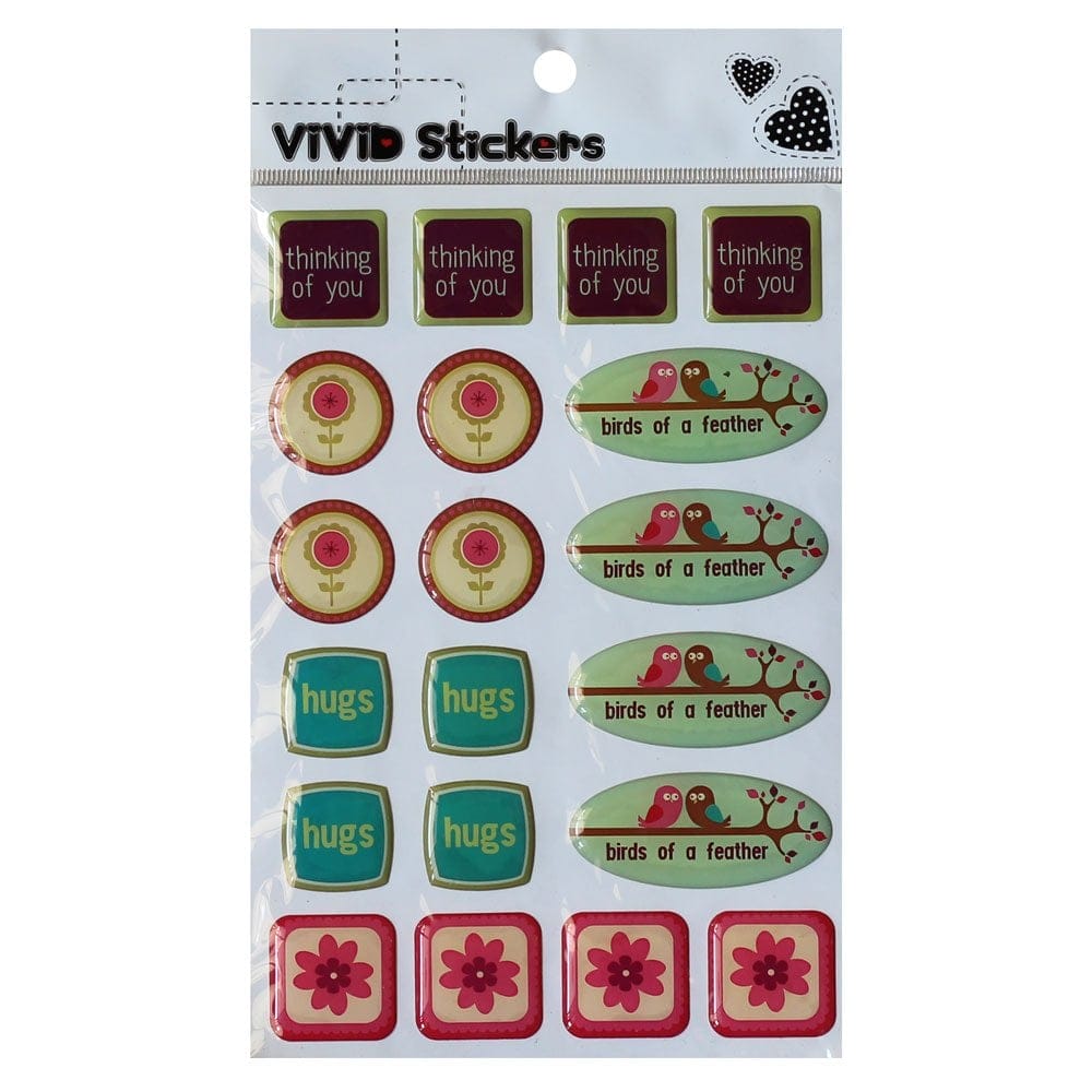 Vivid Stickers - Thinking Of You
