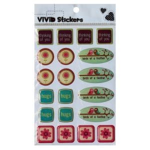 Vivid Stickers - Thinking Of You
