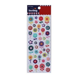 Inviting Epoxy Stickers - Flowers