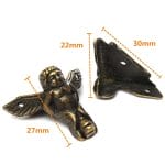 Metal Decorative Feets/ Foundations - Angel (Set of 4 pcs)