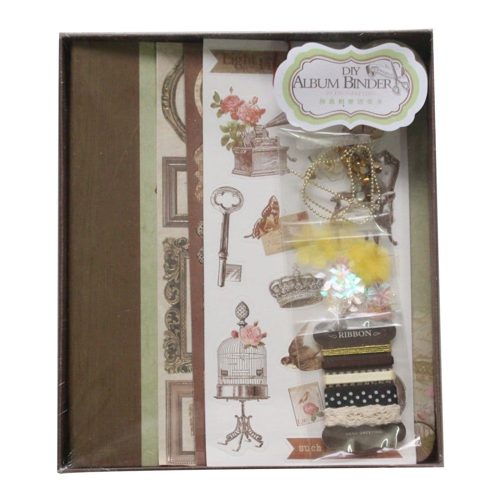 DIY Album making kit with Binder by EnoGreeting - Afternoon diy album biner kit enogreeting ab01 afternoon DIY Album making kit with Binder by EnoGreeting - Afternoon
