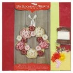 DIY Blooming Wreath Kit by EnoGreetting - Shabby Chic Flowers