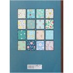 EnoGreeting - Wrapping Paper Book - Flower Power (A4 paper - set of 32 sheets)