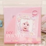DIY Photo Frame Kit by EnoGreeting - Its A Girl