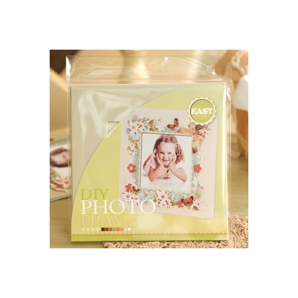 DIY Photo Frame Kit by EnoGreeting - Floral Green