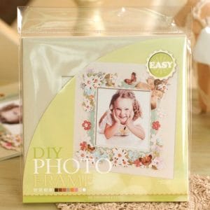 DIY Photo Frame Kit by EnoGreeting - Floral Green