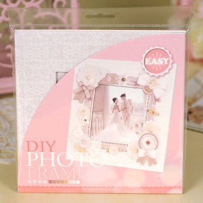 DIY Photo Frame Kit by EnoGreeting - Shabby Chic Wedding enogreeting photo frame kit spf 19 shabbychicwedding DIY Photo Frame Kit by EnoGreeting - Shabby Chic Wedding