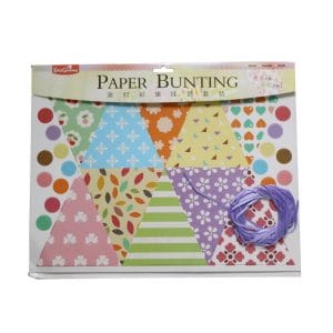 DIY Paper Bunting Kit by EnoGreeting - Its Spring Time