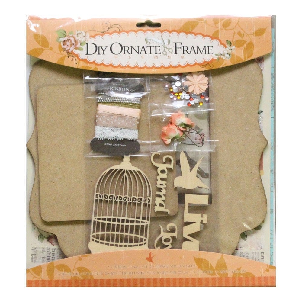 DIY Ornate Frame Kit by EnoGreeting (Big) - Live