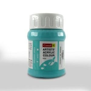 Camel Artist Acrylic Colour 500ml Jar - Aqua Green