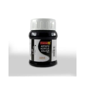 Camel Artist Acrylic Colour 500ml Jar - Black