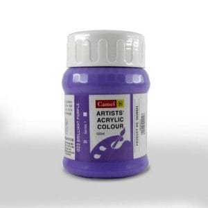 Camel Artist Acrylic Colour 500ml Jar - Brilliant Purple