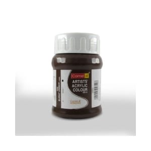 Camel Artist Acrylic Colour 500ml Jar - Burnt Umber