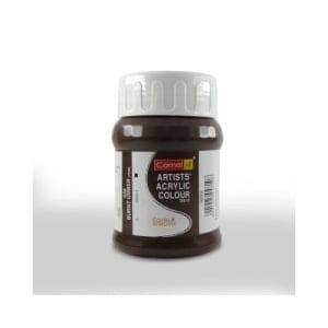 Camel Artist Acrylic Colour 500ml Jar - Burnt Umber