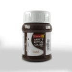 Camel Artist Acrylic Colour 500ml Jar - Burnt Umber