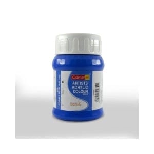 Camel Artist Acrylic Colour 500ml Jar - Cobalt Blue Hue