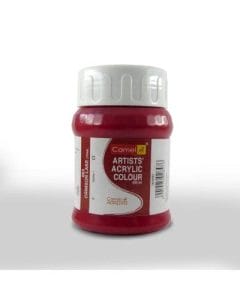 Camel Artist Acrylic Colour 500ml Jar - Crimson Lake