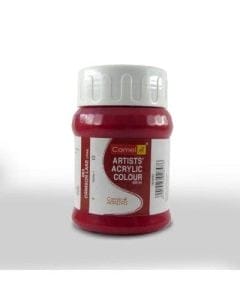 Camel Artist Acrylic Colour 500ml Jar - Crimson Lake