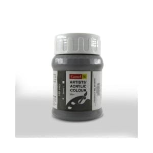 Camel Artist Acrylic Colour 500ml Jar - Grey