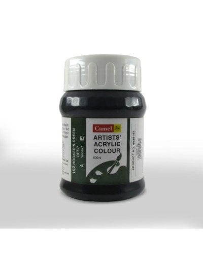 Camel Artist Acrylic Colour 500ml Jar - Hookers Green