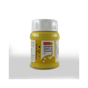Camel Artist Acrylic Colour 500ml Jar - Naples Yellow Hue