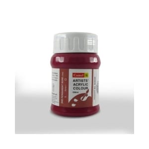 Camel Artist Acrylic Colour 500ml Jar - Permanent Rose