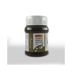 Camel Artist Acrylic Colour 500ml Jar - Raw Umber