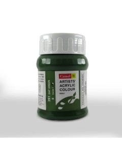 Camel Artist Acrylic Colour 500ml Jar - Sap Green