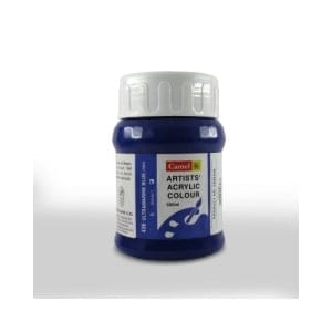 Camel Artist Acrylic Colour 500ml Jar - Ultramarine Blue