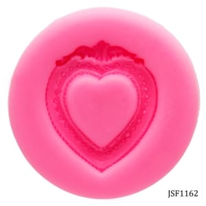 Heart Shaped Frame Silicone Clay Mould