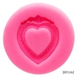 Heart Shaped Frame Silicone Clay Mould