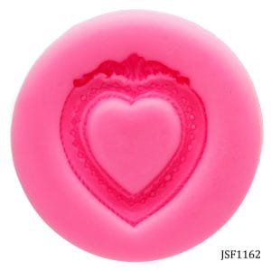 Heart Shaped Frame Silicone Clay Mould