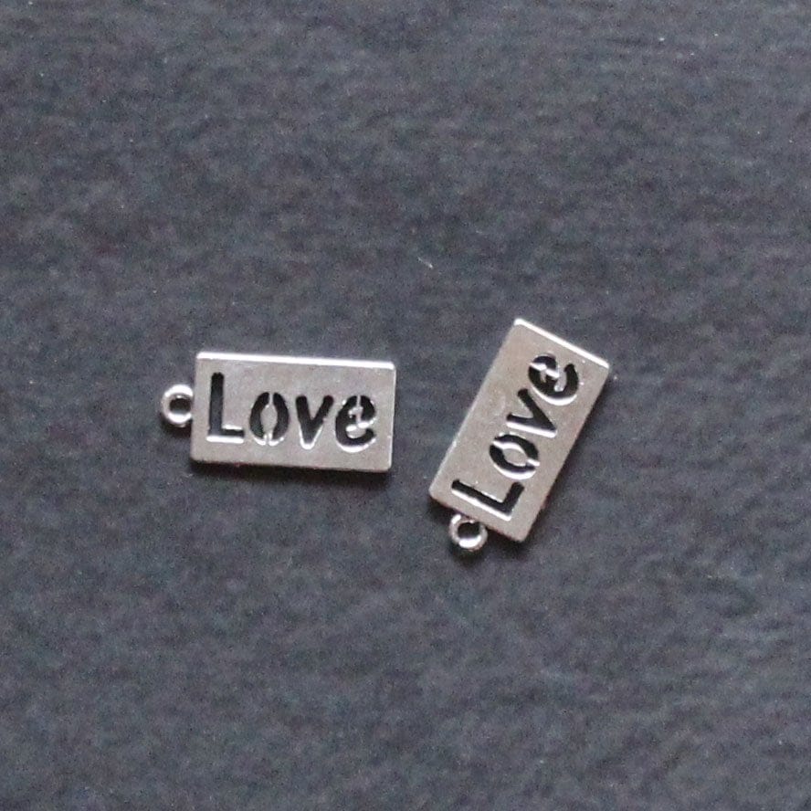 Love Tags Metal Charms (Set of 2 pcs) camc 70 love tags metal charms scrapbook craftangles Love Tags Metal Charms (Set of 2 pcs)