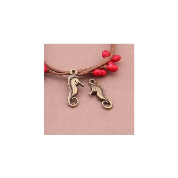 Sea Horse Metal Charms (Set of 5 pcs)