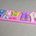Baby Clothes Silicone Clay Mould
